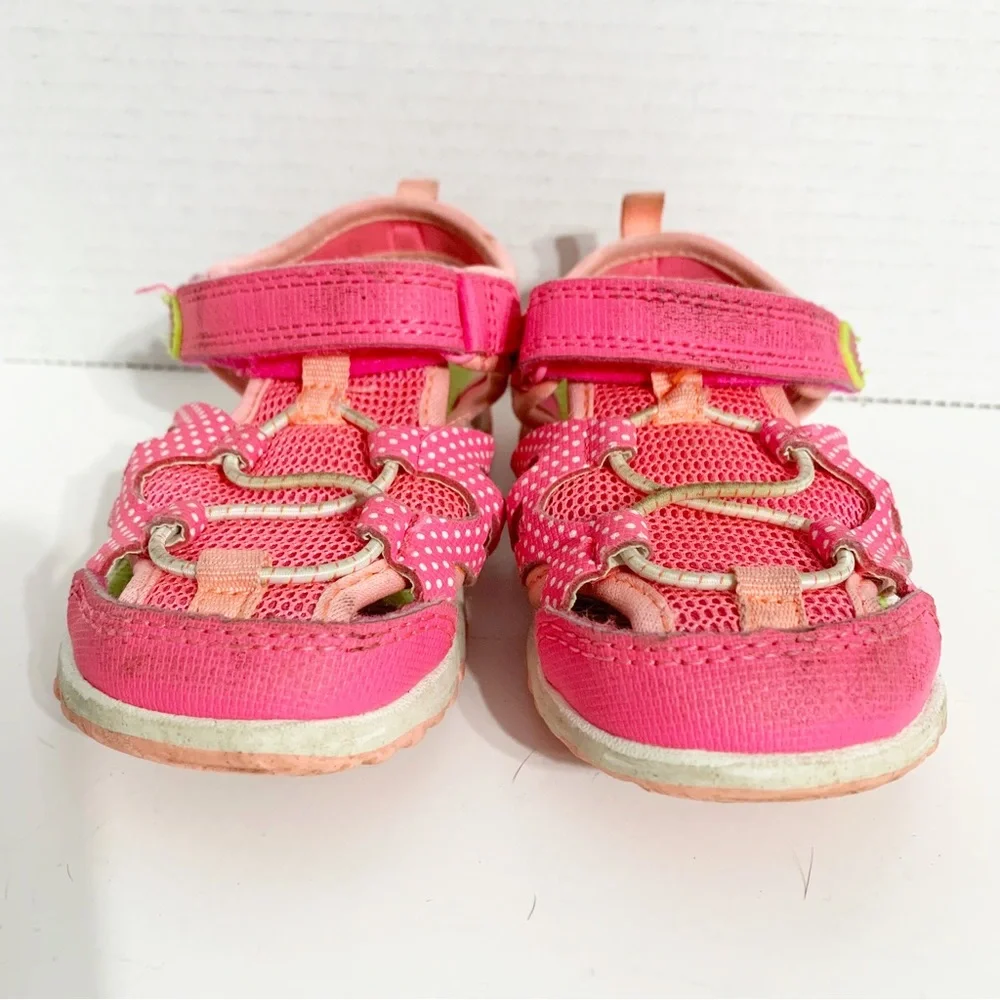Carter’s Zyrtec-G Nylon Neoprene Water Shoes Sandals Elastic Lace-lock Bungee 8